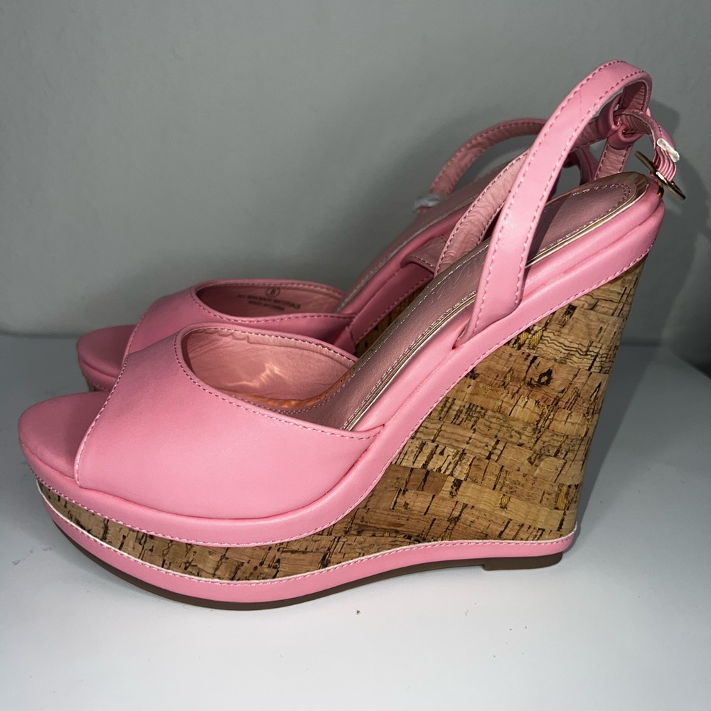Pink Wedges brand new